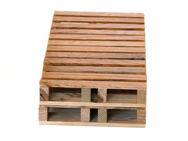 Long Pallet Coaster Set of 2 in Oak
