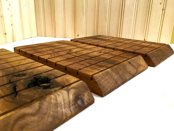 Large Retail / Jewelry Card / Business Card Display in Butternut