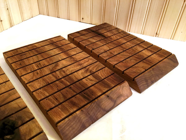 Large Retail / Jewelry Card / Business Card Display in Butternut
