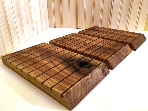 Large Retail / Jewelry Card / Business Card Display in Butternut