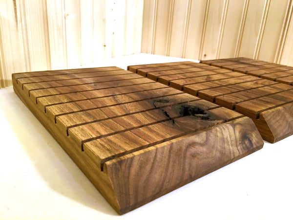 Large Retail / Jewelry Card / Business Card Display in Butternut
