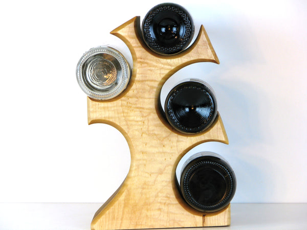 Charter Wine Tree in Curly Maple